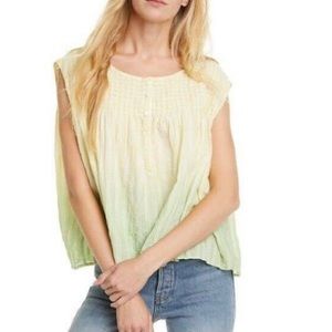 Free People Lil Bit of Something Ombre Top